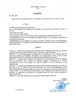 AR_003_2025 Arrêté temporaire de circulation chemin de la Dent